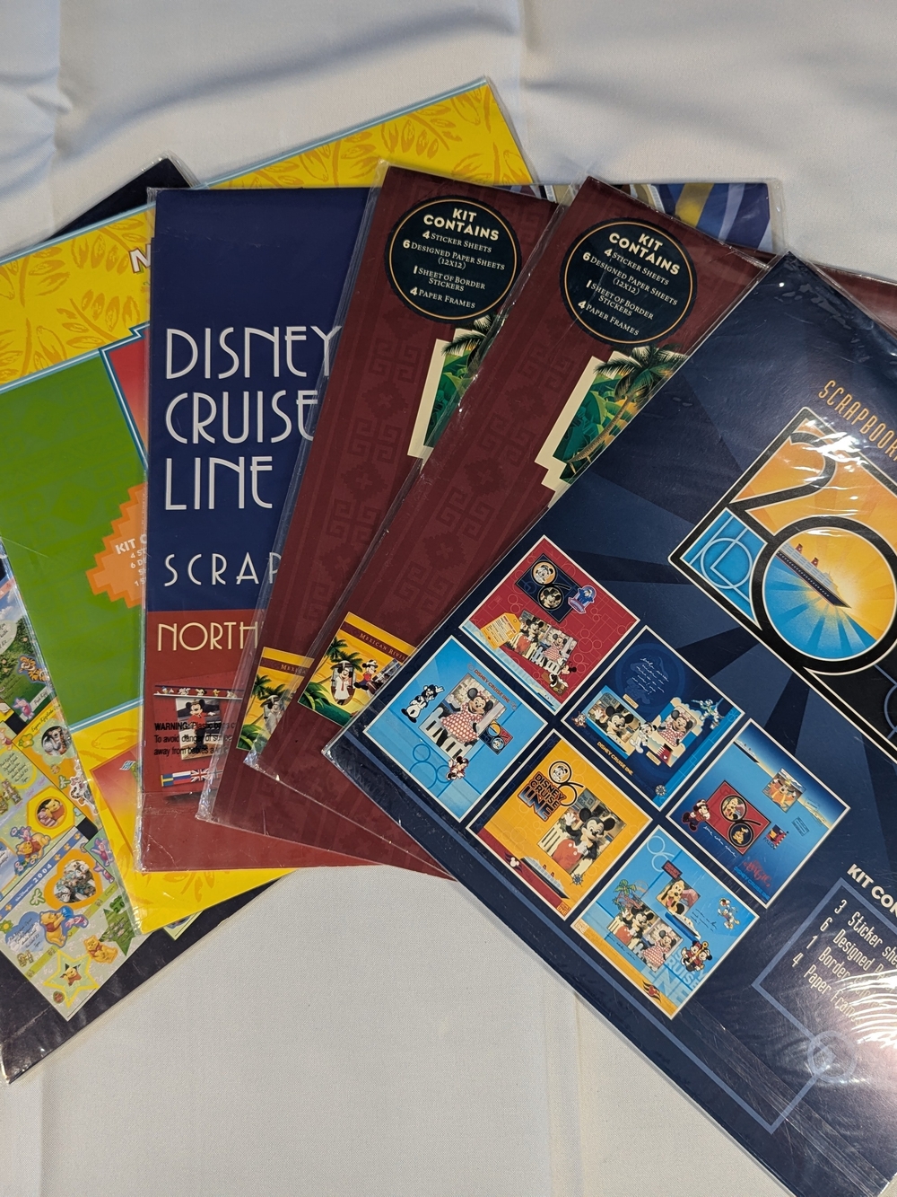 Disney Cruise Line Scrapbook Kit - Navy & Yellow Accents